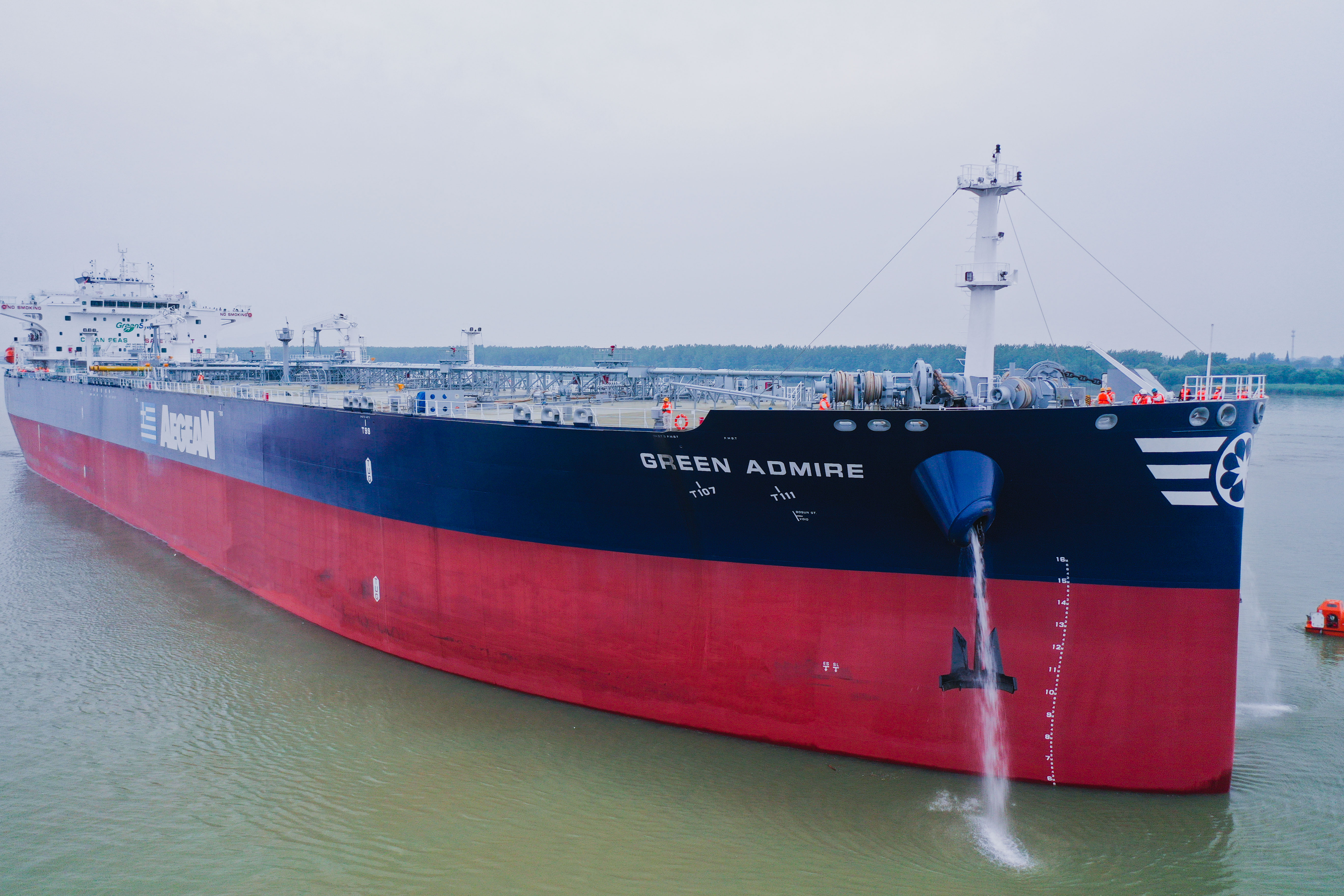 BV DELIVERS "CLEANSHIP SUPER" NOTATION TO AFRAMAX TANKER “GREEN ADMIRE”