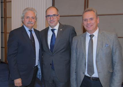 Mr George Kotsyfis, Mr George Andreadis,  Mr Mike Kasmas