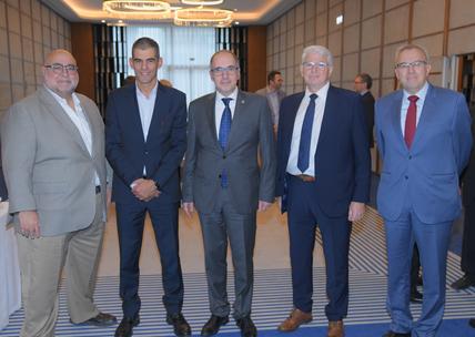 Mr Antony Lambros, Mr Evangelos Tzitzis,  Mr George Andreadis,  Mr Haris Giantzikis, Mr Panos Kourkountis