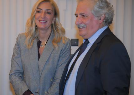 Mrs Paillette Palaiologou, Mr George Kotsyfis